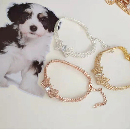 Rhinestone Pet Collar