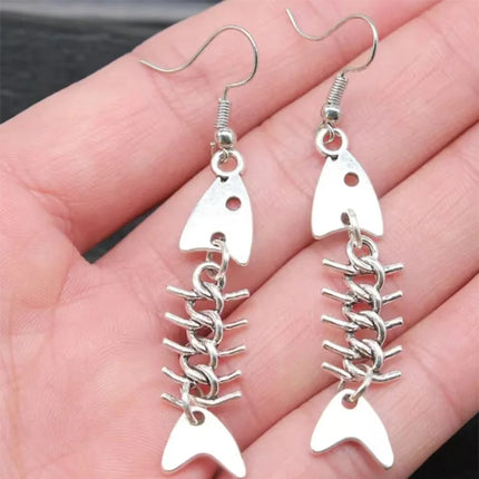 Fish Bone Earrings