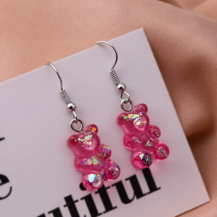 Candy Colors Animal Earrings