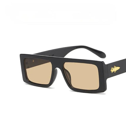 Box Frame Unisex Polarised Sunglasses