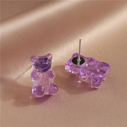 Candy Colors Animal Earrings